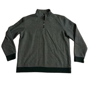 Outdoor Life Men's Green 1/4 Zip Top Long Sleeve Size XL